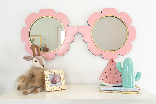 Flower Sunglasses Wall Mirror – Ohsojo