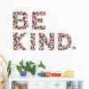 BE KIND. Wall letters