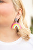 Lucy Rainbow Statement earrings