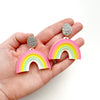 Lucy Rainbow Statement earrings