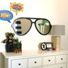 Aviator Glasses Wall Decor in Black