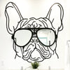 Aviator Glasses Wall Decor in Black