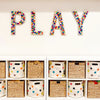 Tall PLAY Letters