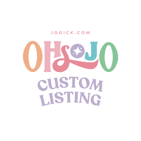 Custom Listing for Chrissy