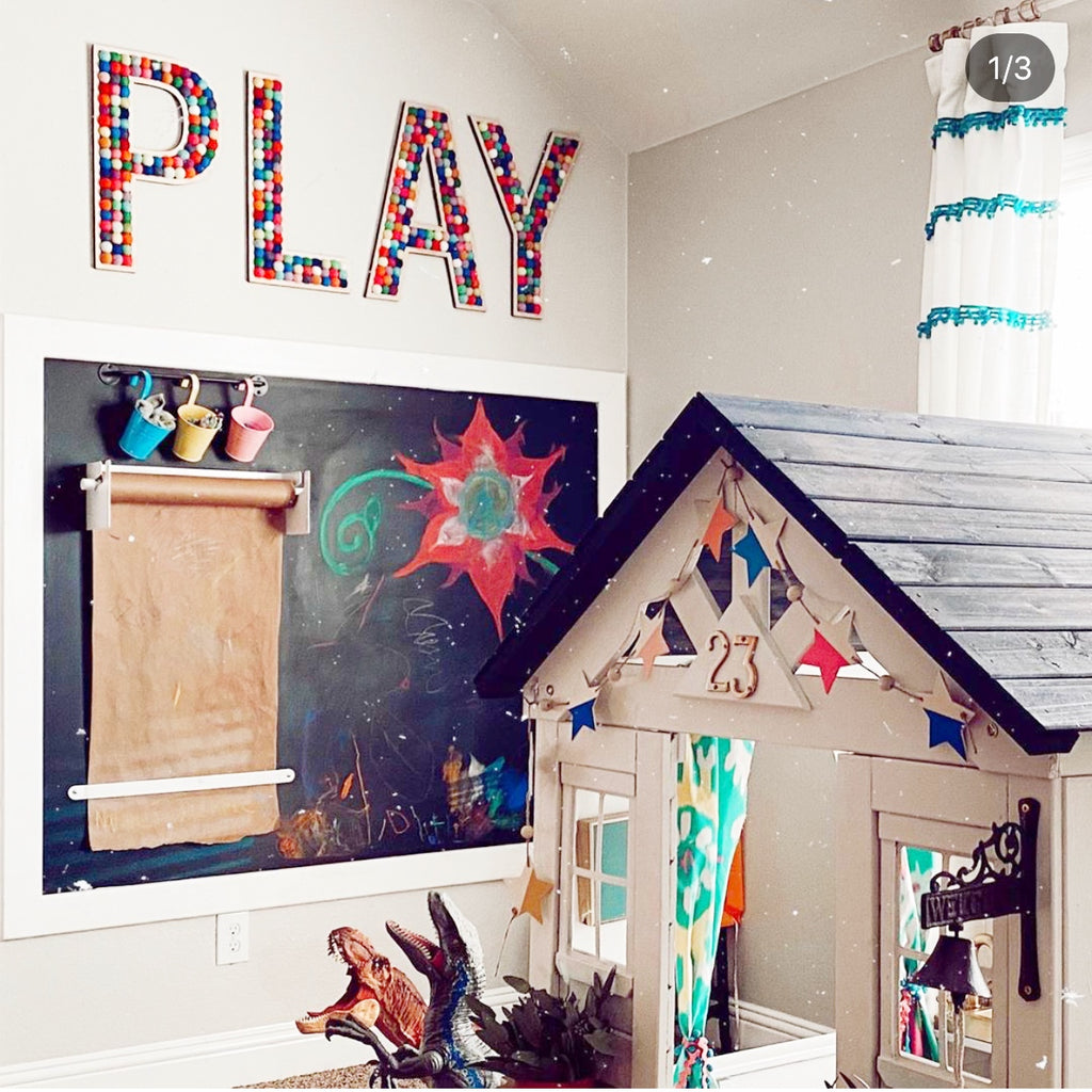 Tall PLAY Letters – Ohsojo