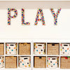 Tall PLAY Letters