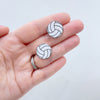 Volleyball Mom Stud Earrings