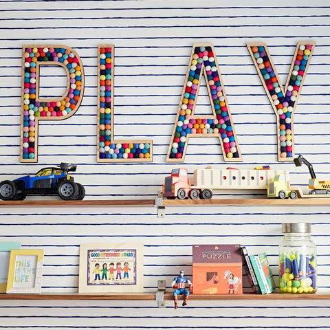 Tall PLAY Letters